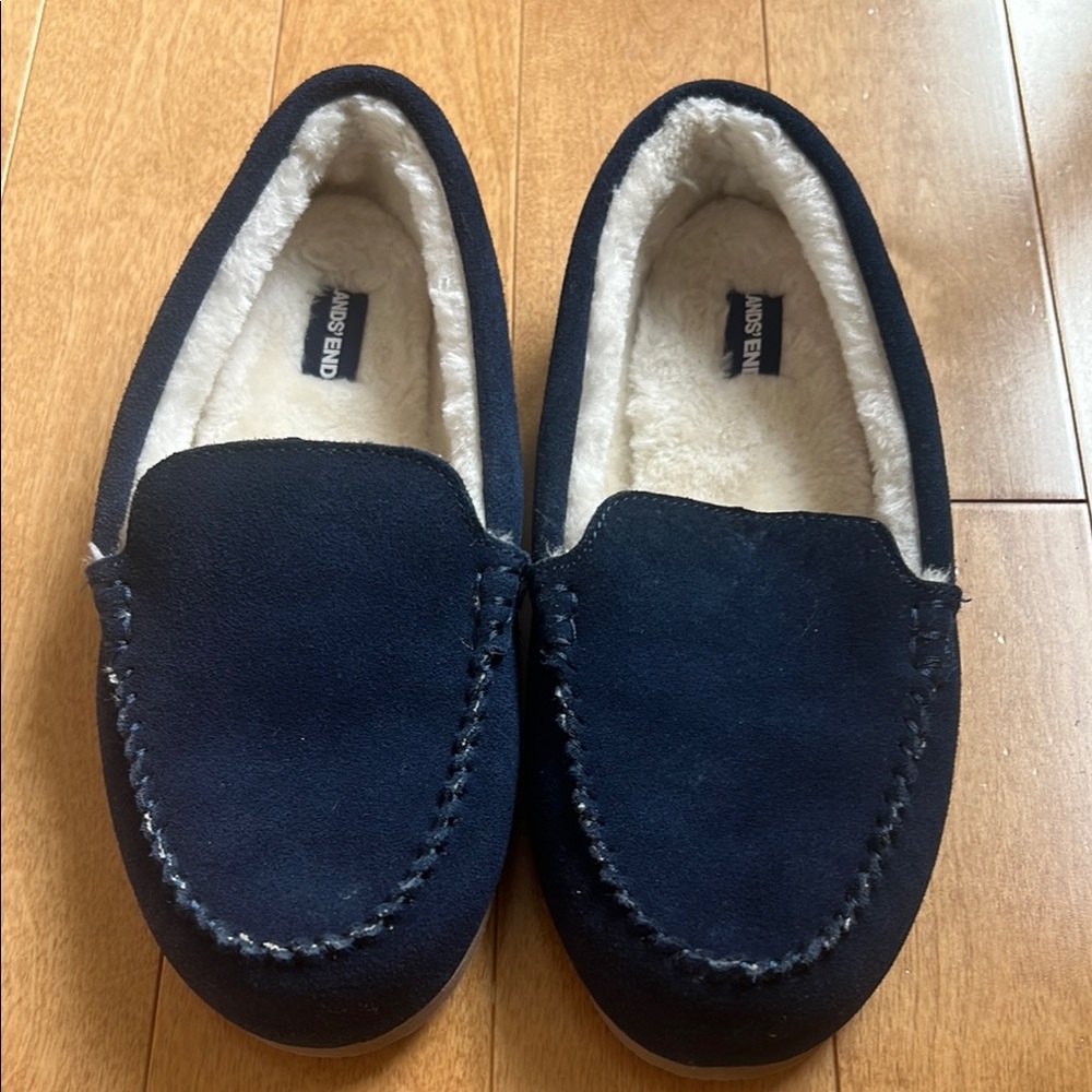 Lands End Youth Slippers